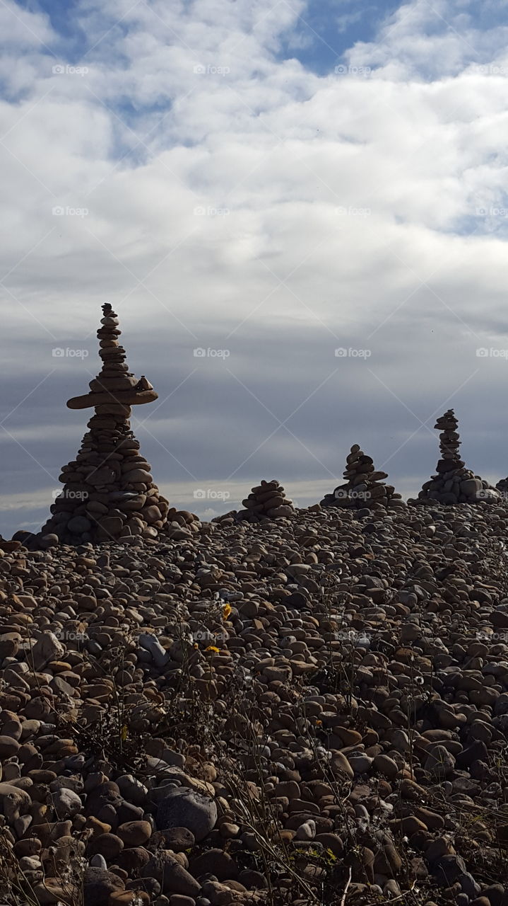 pebbles in Tower