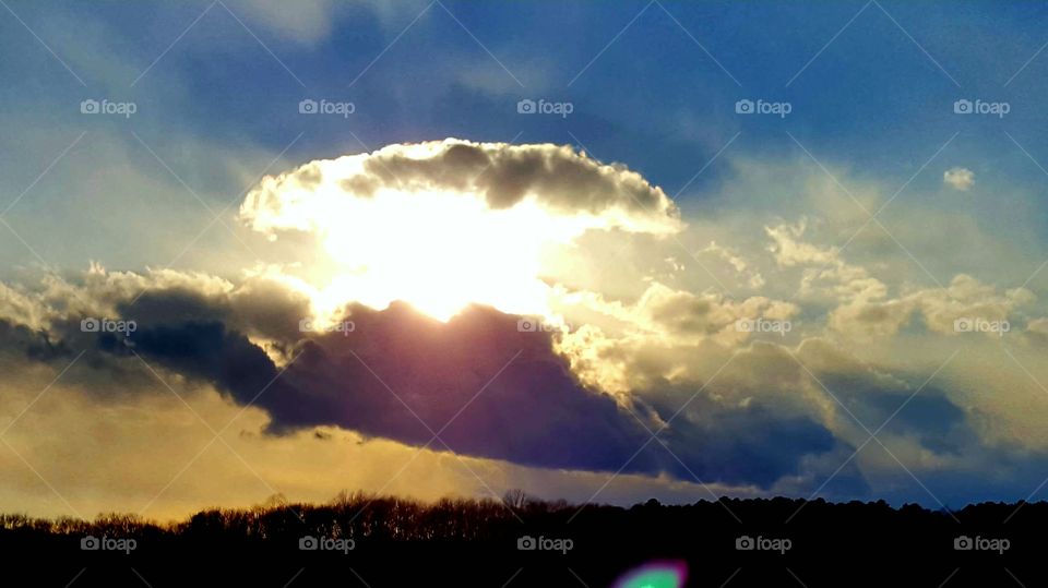 And the Clouds Parted