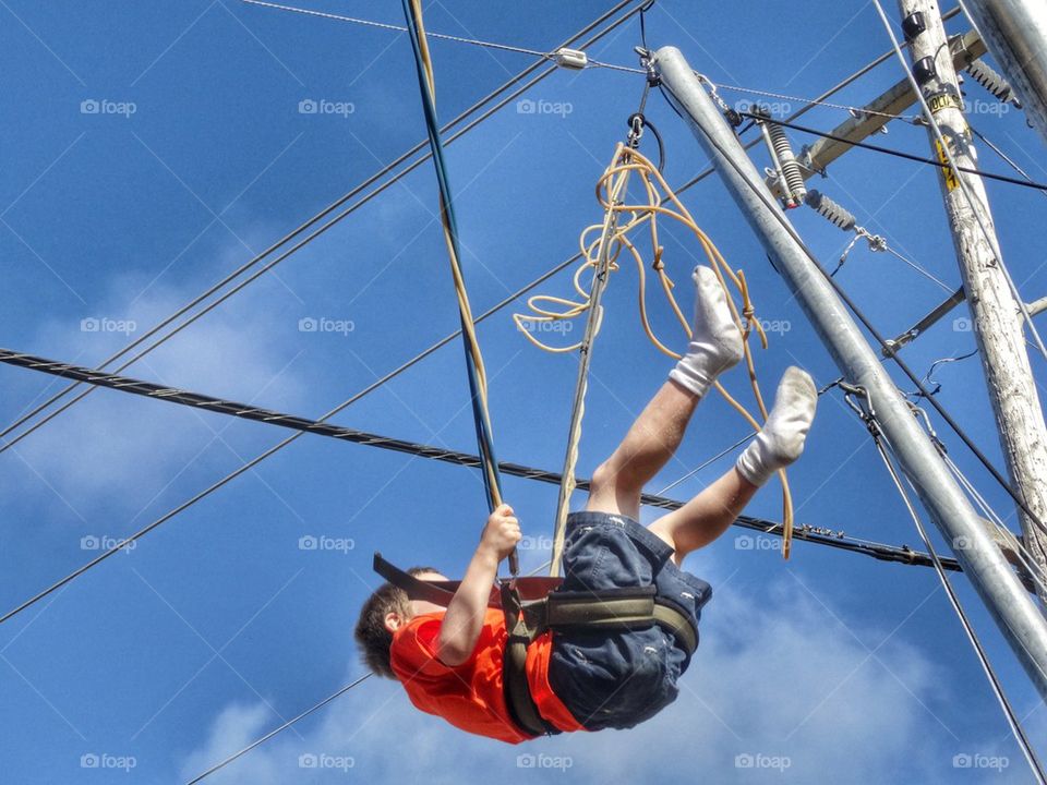 Swinging Upside Down