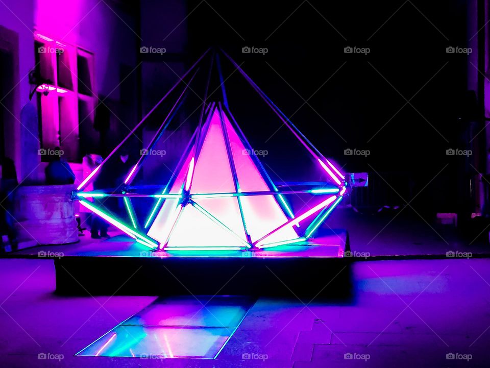 Festival of lights, Lyon, France