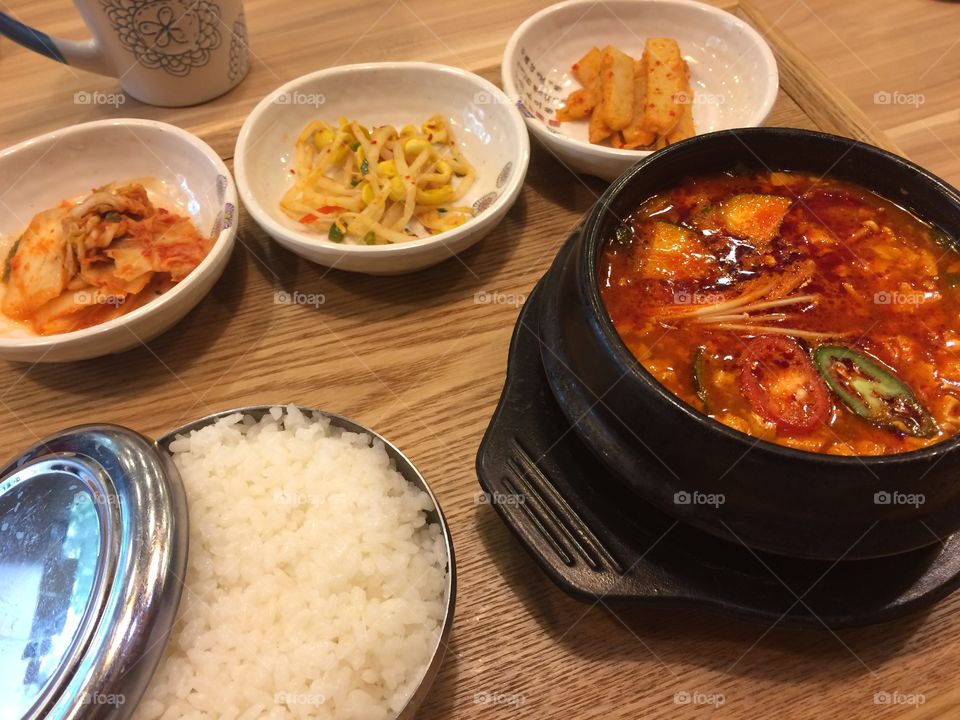 Korean Spicy Tofu Stew