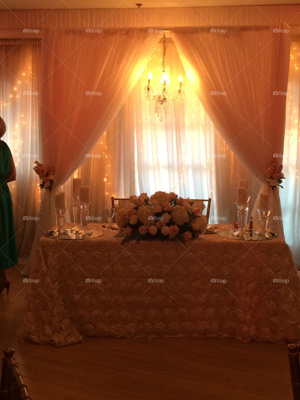 Bride and Groom. Bride and Groom table