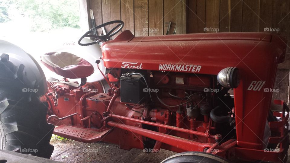 pretty old tractor