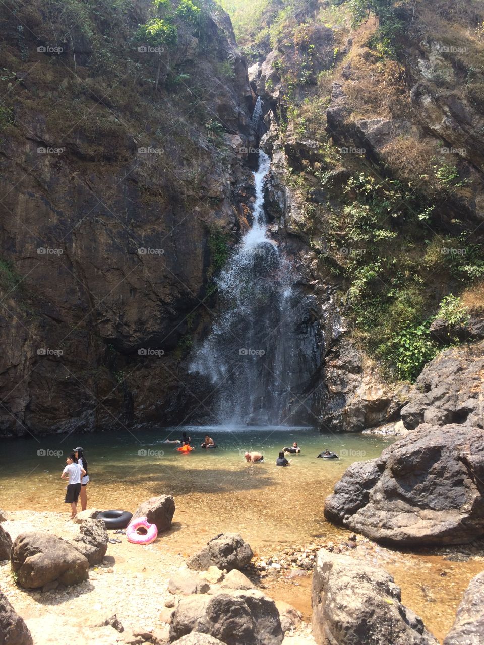 Jok ka din Waterfall Thailand