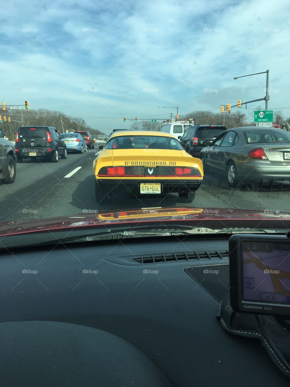 Cool car on a beautiful warm NJ day. A day before snow. 