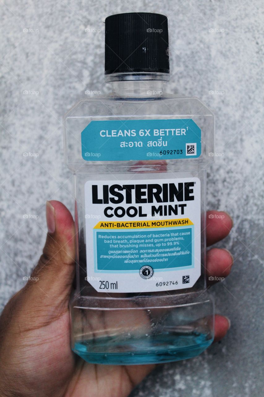 Empty Mouthwash bottle !!! 