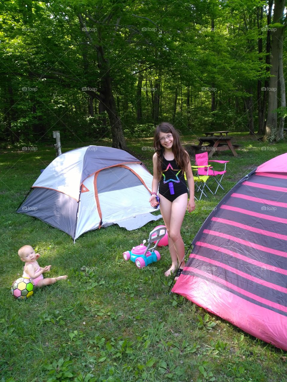 First camping trip of summer