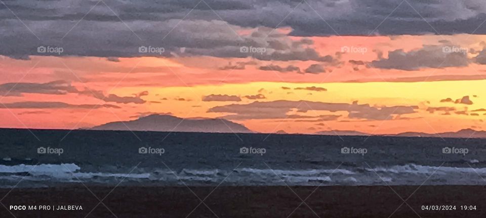 Atardecer en Cambrils