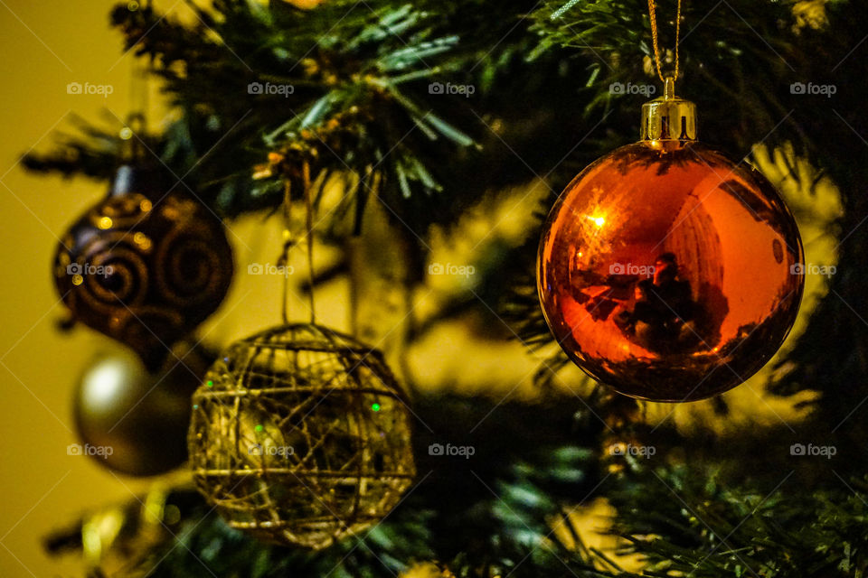 Christmas tree's decoration