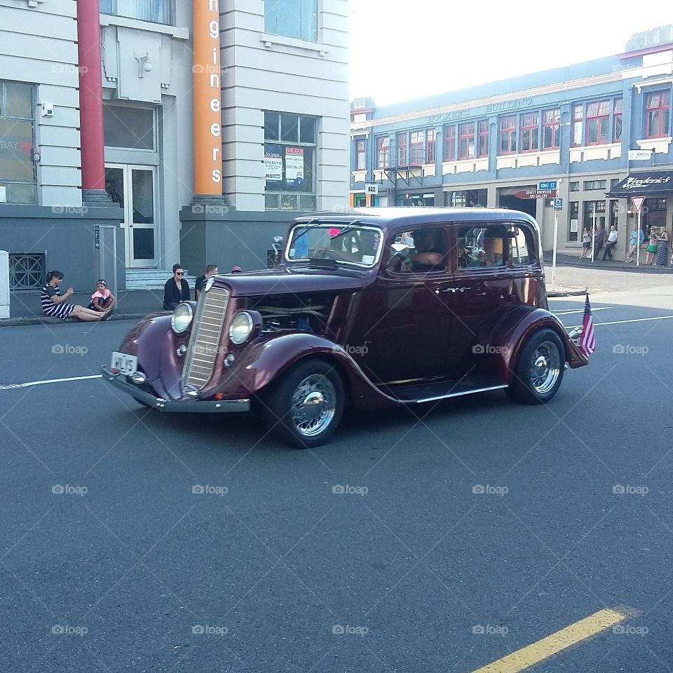 vintage car