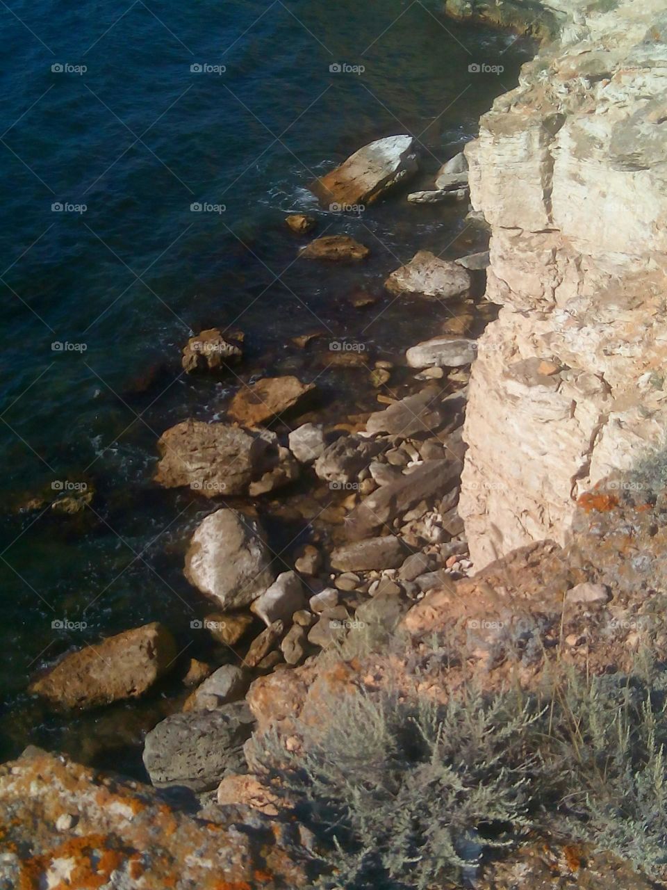 Water, No Person, Rock, Nature, Stone