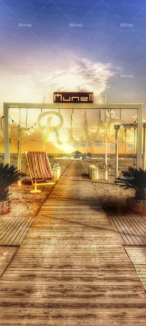 Rimini Italy autumn 2021