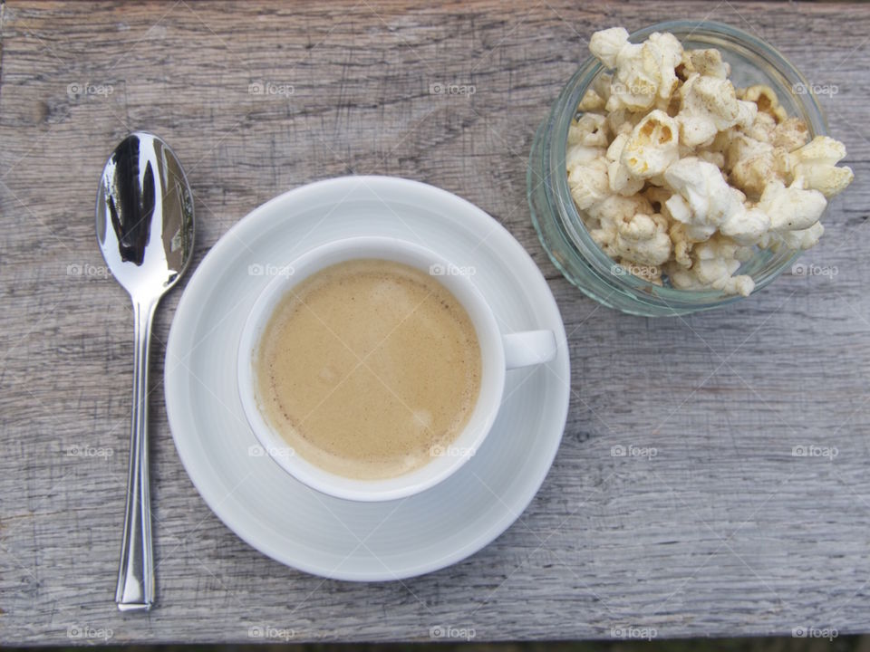 Coffee and Popcorn 
