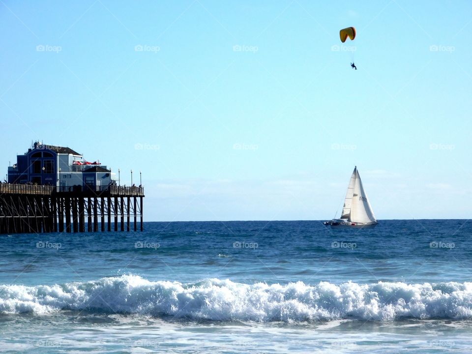 Sail on!. Oceanside, California