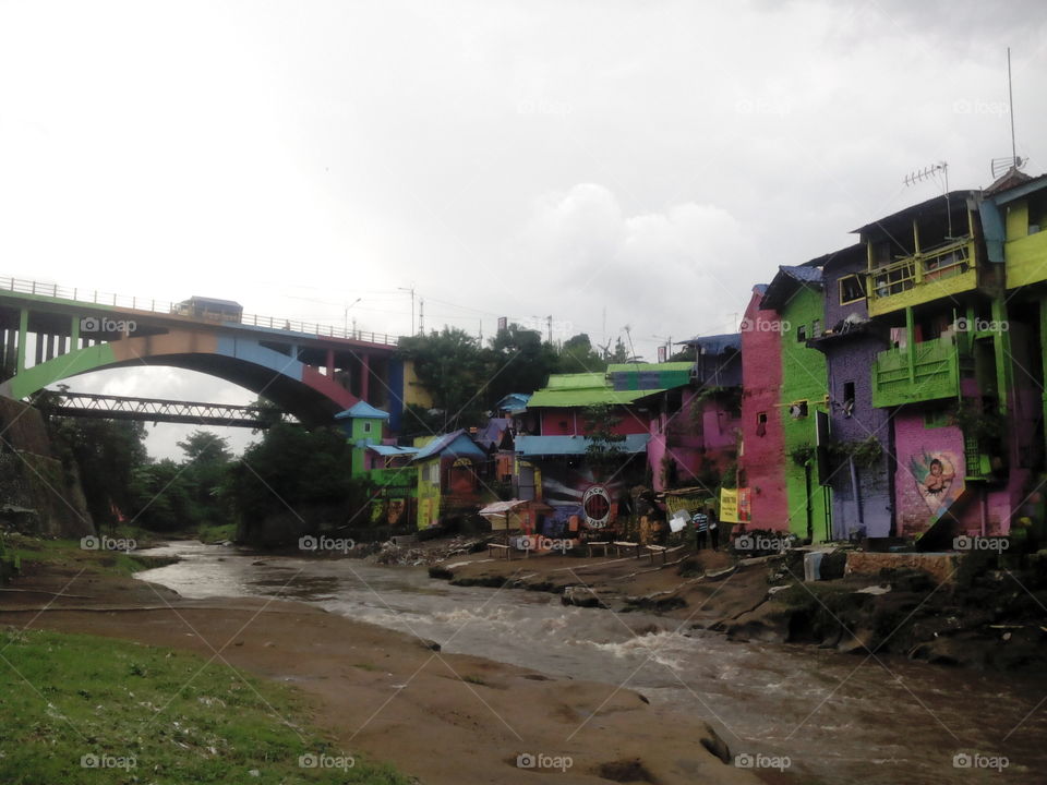 Bridge River ( Jodipan 3D Village ) 2017