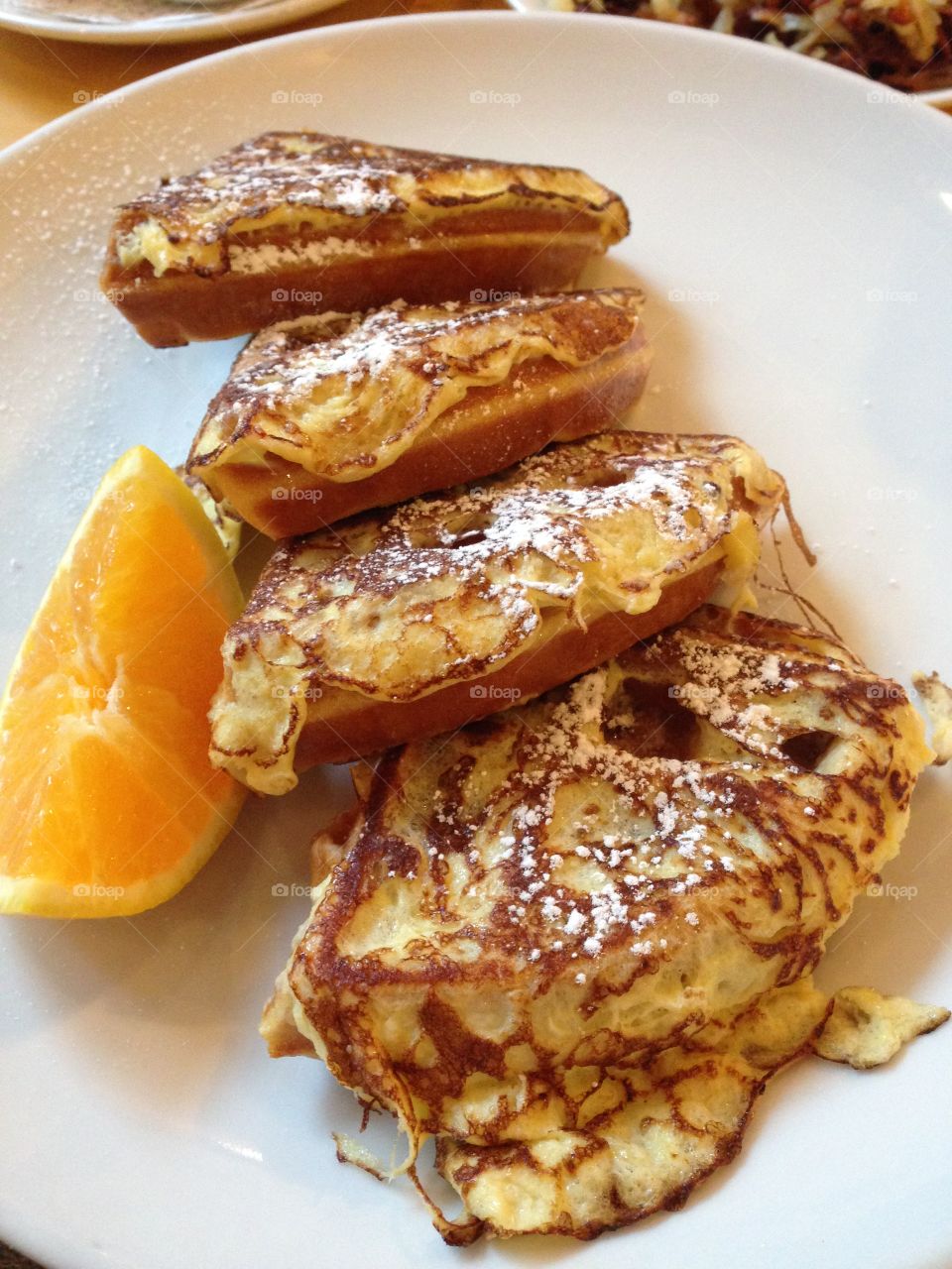 French Toast Waffles. This is a beautiful picture of French Toast Waffles take in Chicago, Il
