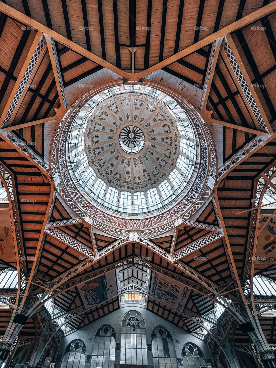 Symmetrical architecture of Valencia
