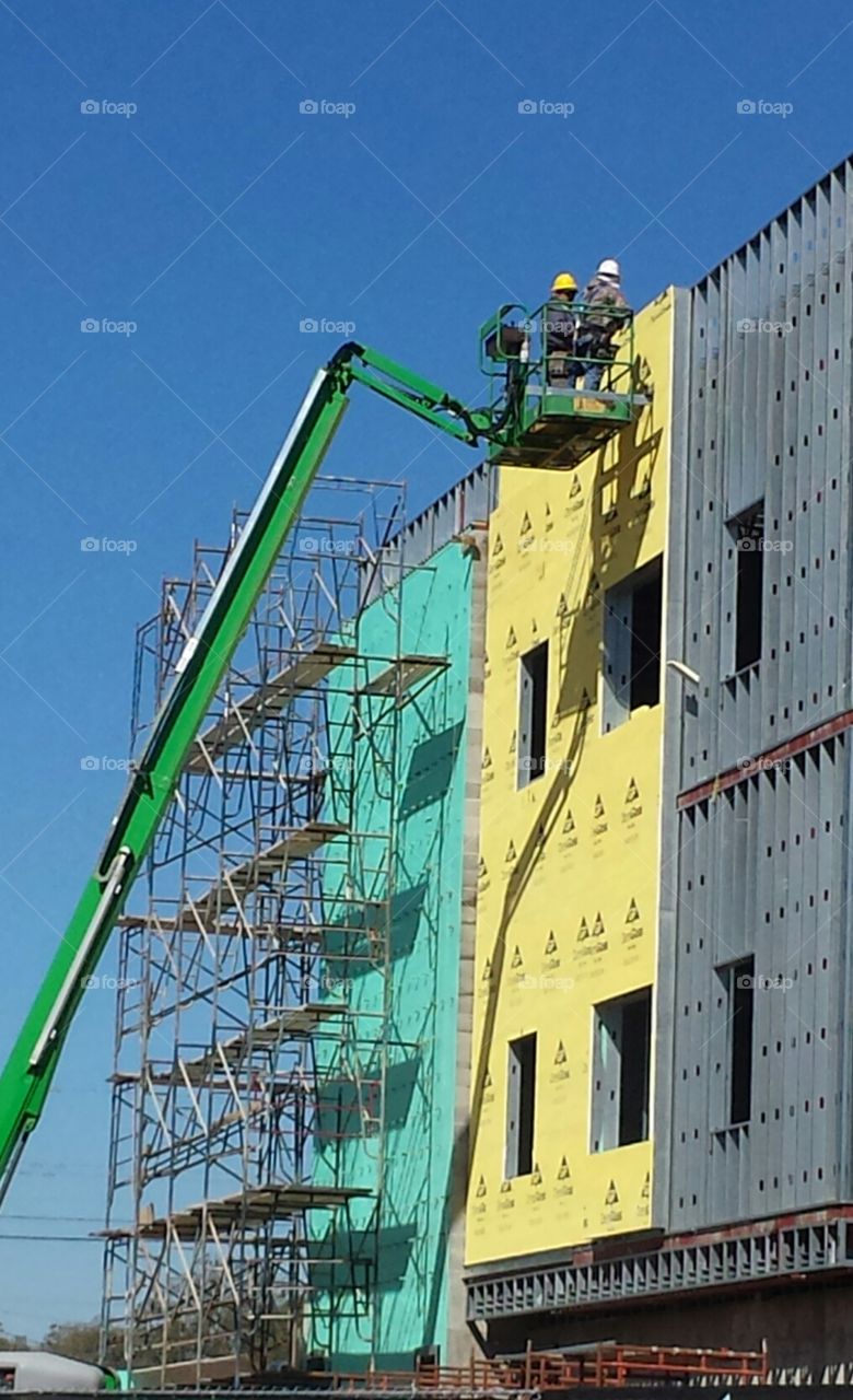 Working in construction