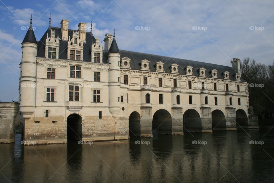 Château de Chenonceau in the Loure Valley in France