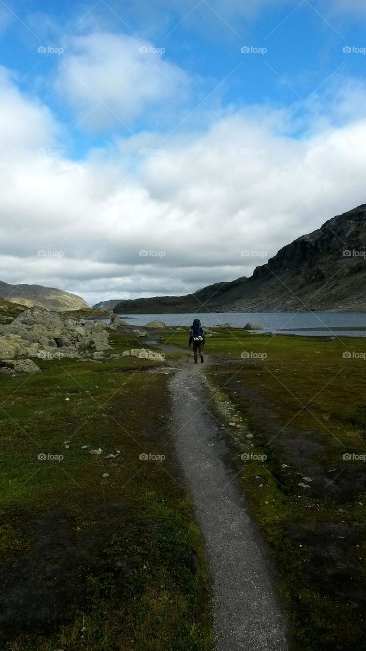 The rough nature in Norway
