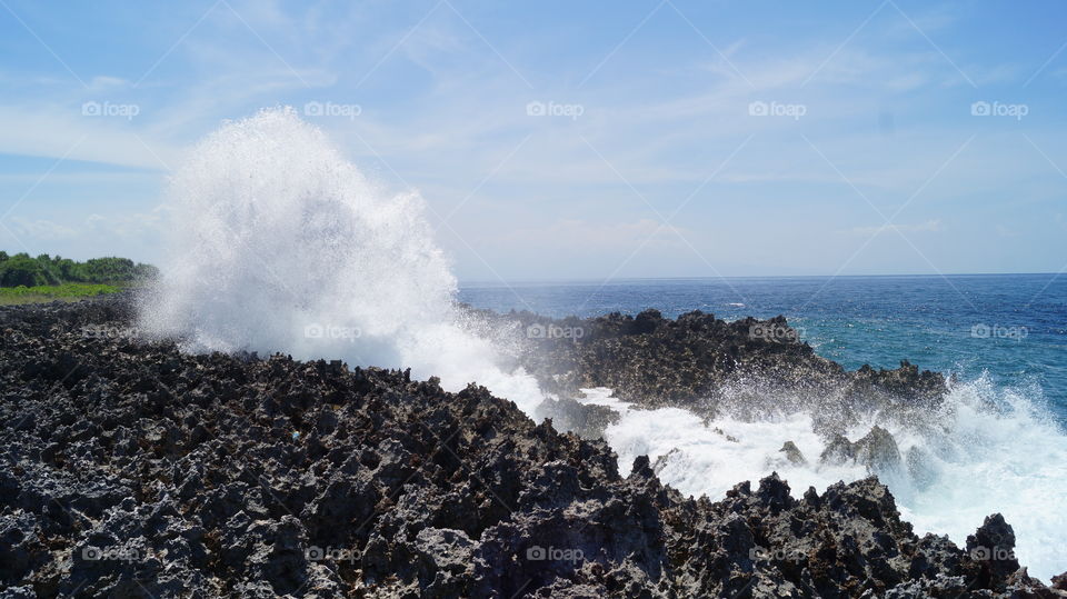 Blow hole - Bali, Indonesia 