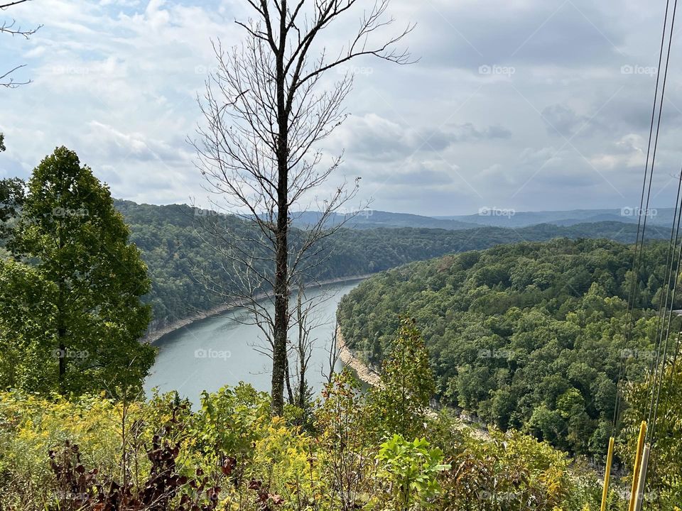 Far views of Kentucky hills