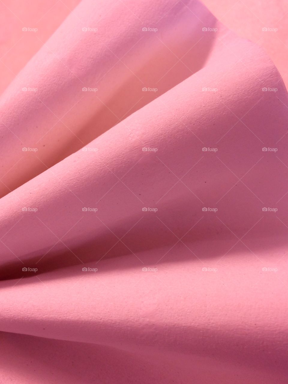 Pink folded paper