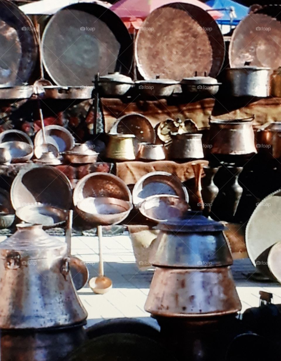 Articles made of copper in the Yerevan opening day