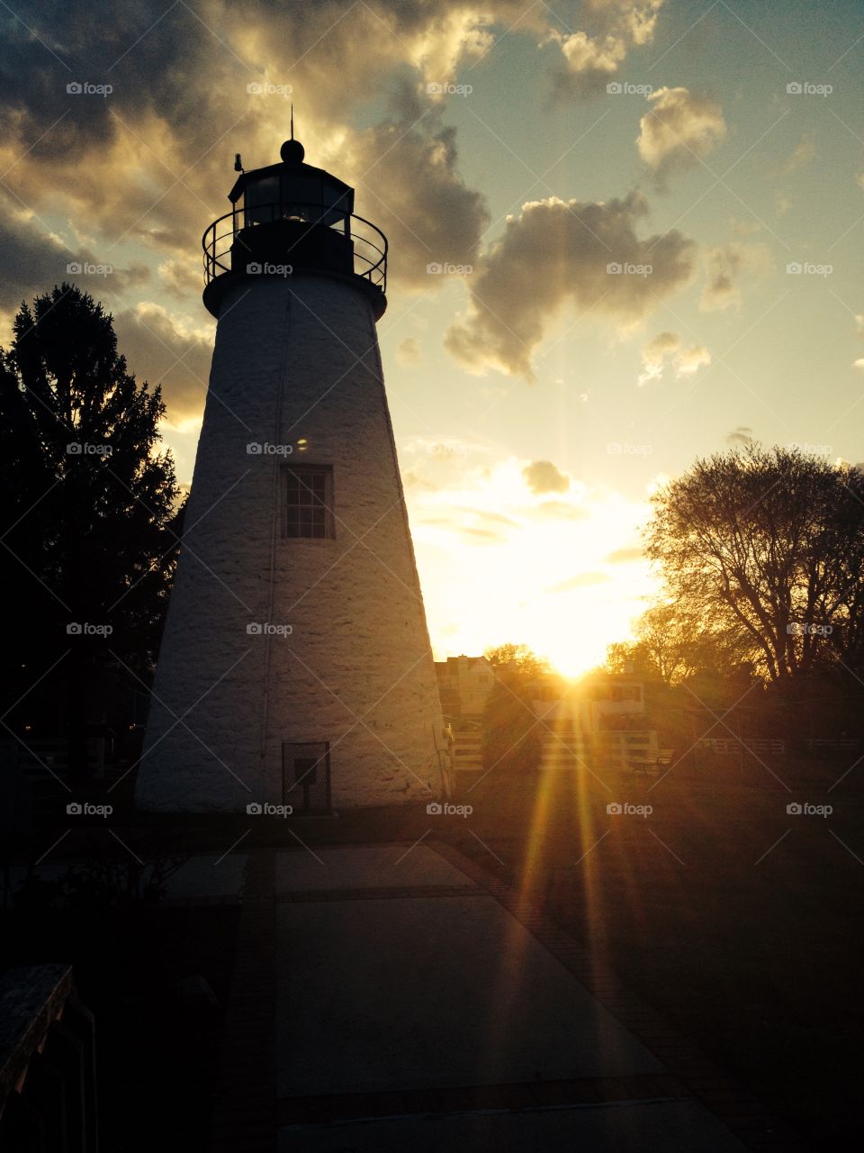 Sunset at the lighthouse 
