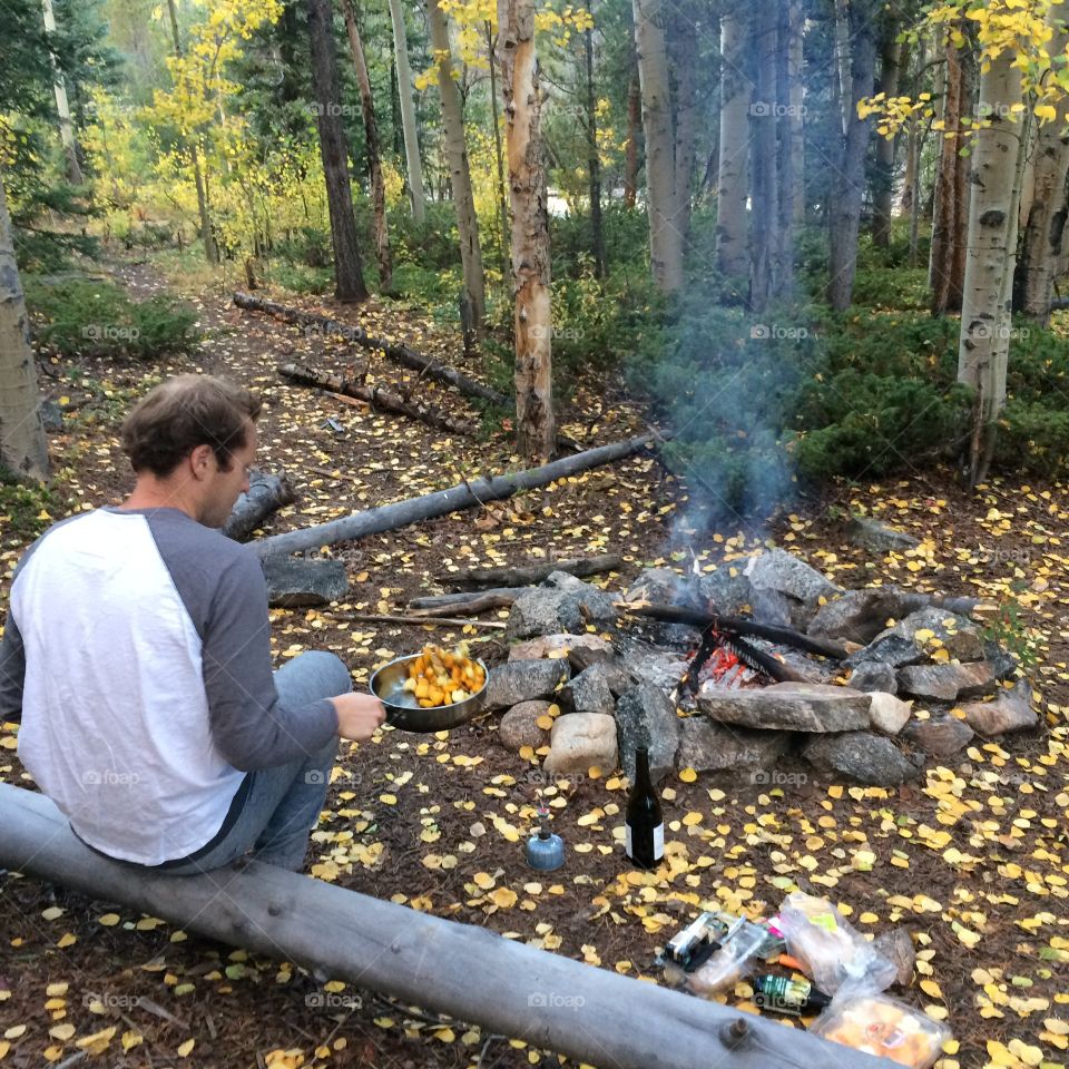 Camp cooking