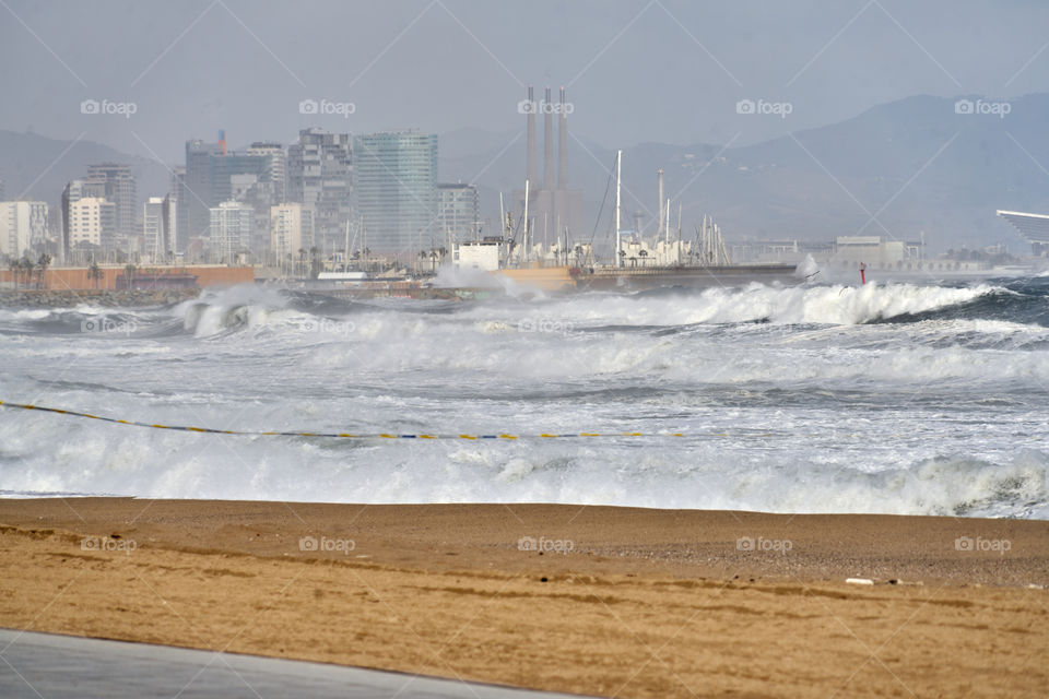 También existe el frío junto al Mediterráneo