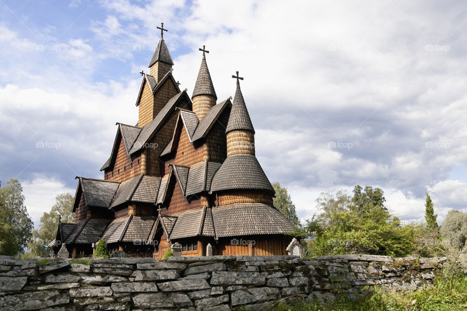 Heddal Stave Church is Norway’s biggest stave Church. It was built ca. 1250.