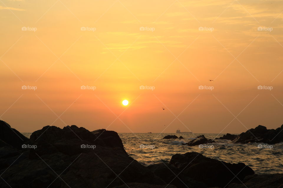 Sunrise ganjeolgot cape Ulsan