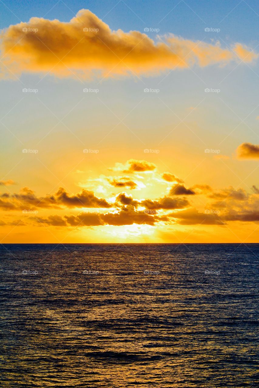Sunrise in Turks and Caicos 