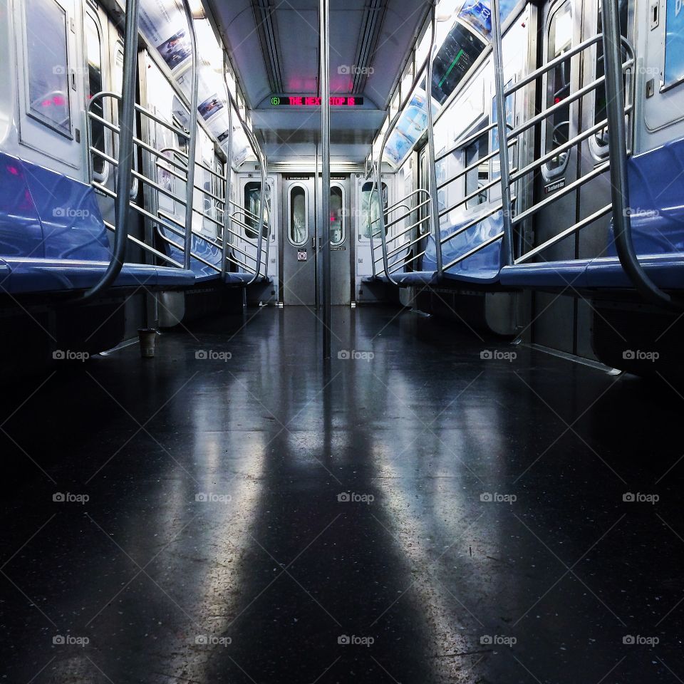 Empty Underground Commute