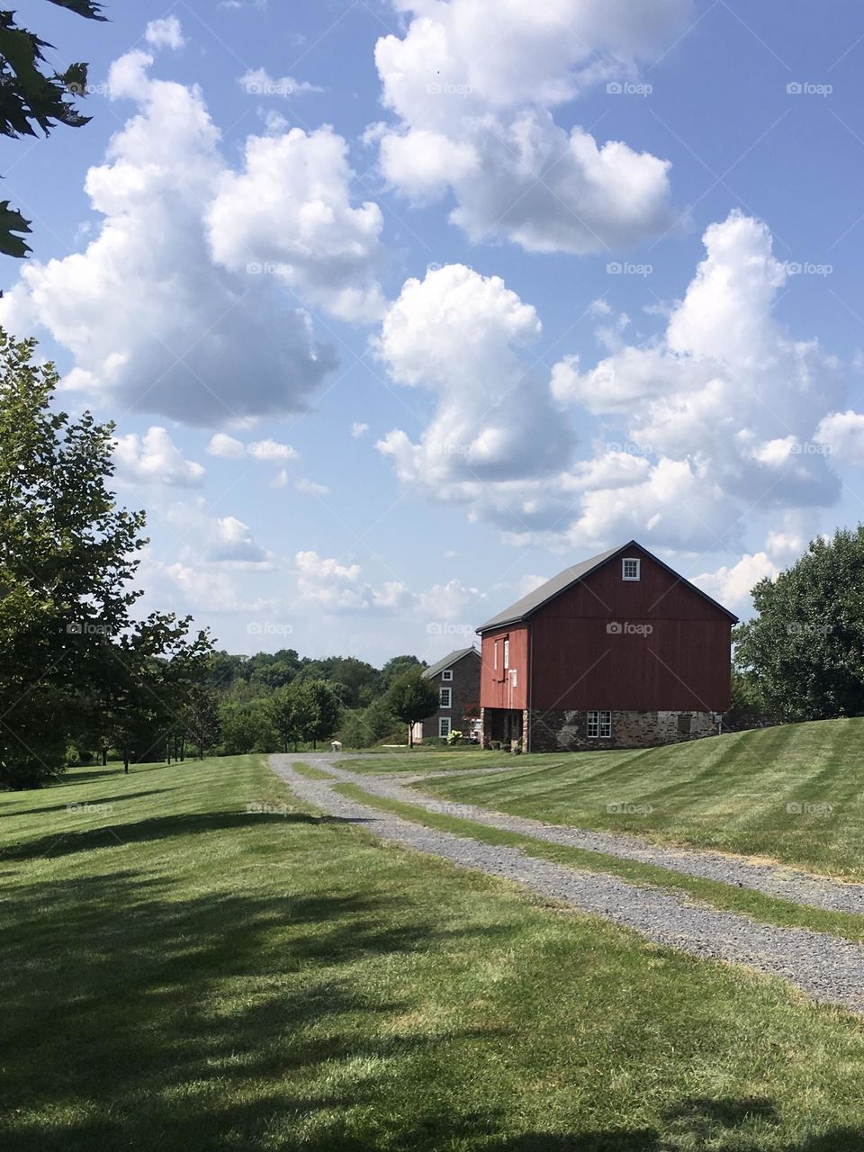 Farm life in rural area