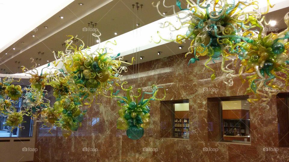 Mayo Clinic Dale Chihuly Sculpture