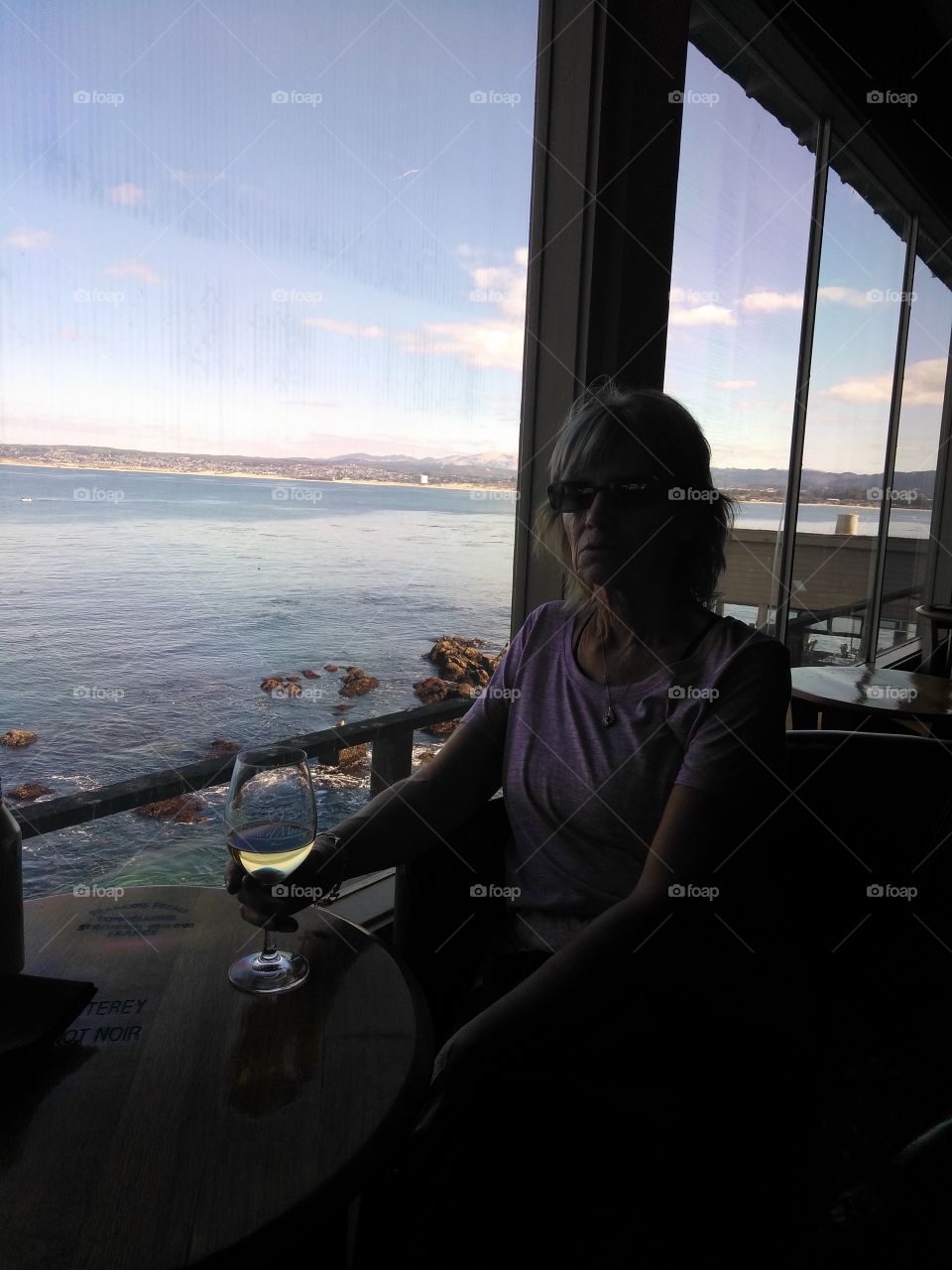 Wine lunch in Monterey 