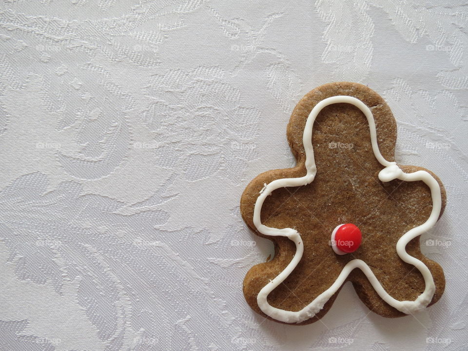 Gingerbread background for Christmas or the holidays.