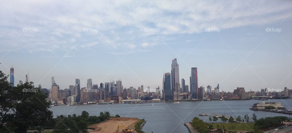 View of Manhattan from NJ