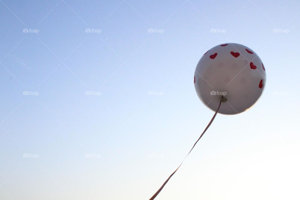 Balloons with hearts 🥰❤