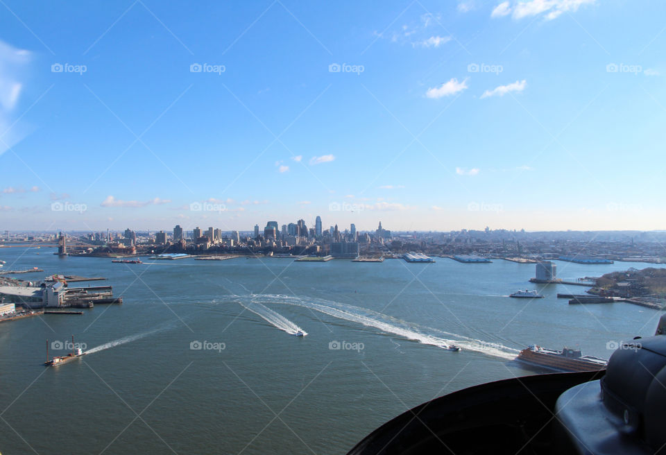 New York - panoramic view from helicopter ride 