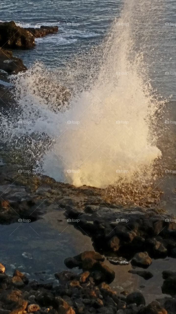 Blowing horn cliff