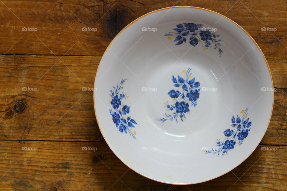 porcelain plate