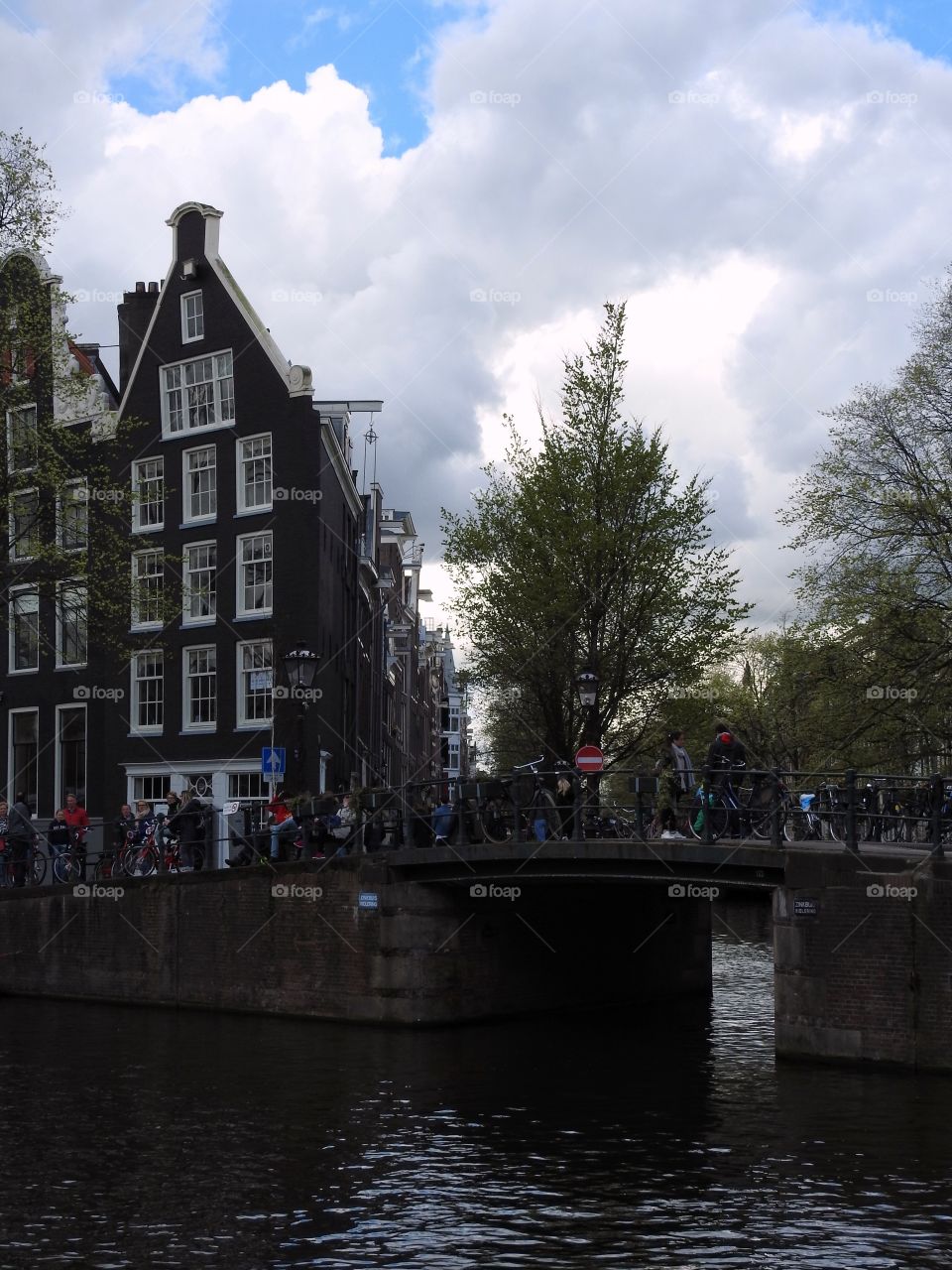 The canals of Amsterdam 