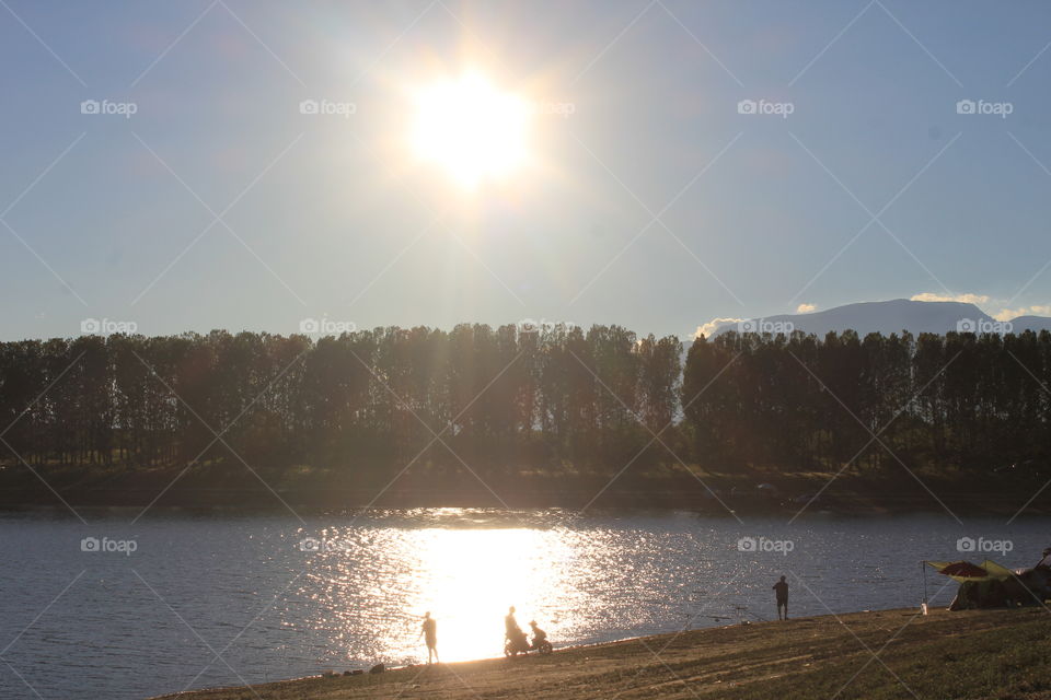 Awaiting the sunset!