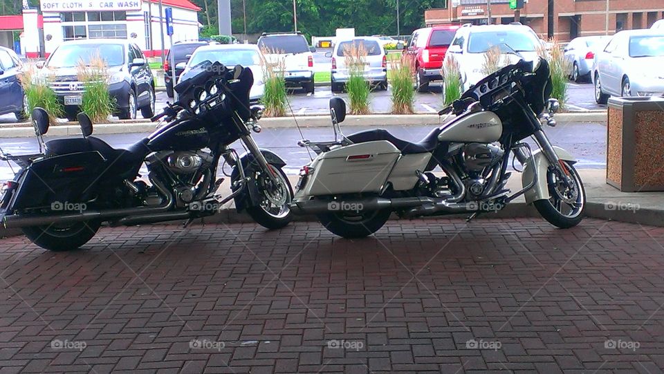 Twin Harleys