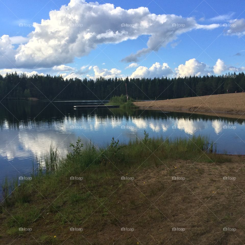 Lake in Boden