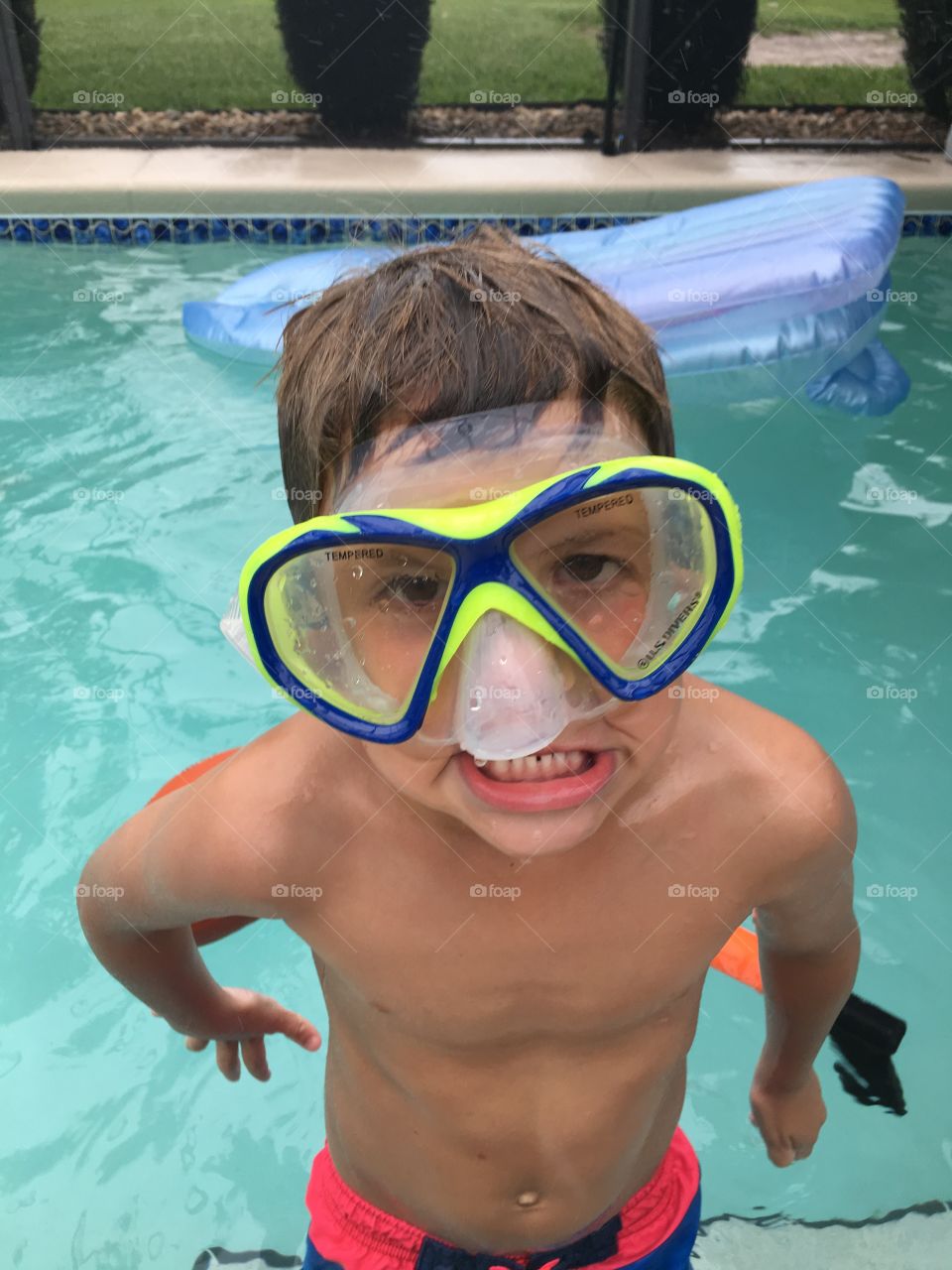 Swimming mask