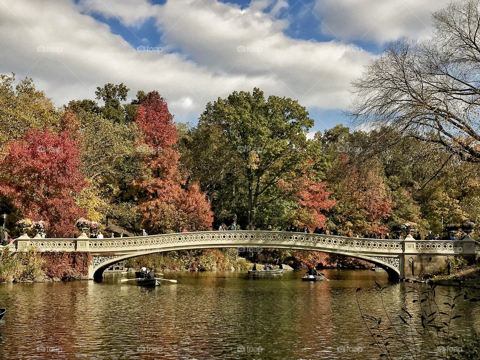 Bow Bridge Central Park, New York City 